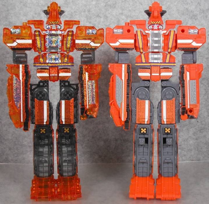 ミニプラ 「烈車合体EX レインボークリアスペシャル2」 レビュー ページ2