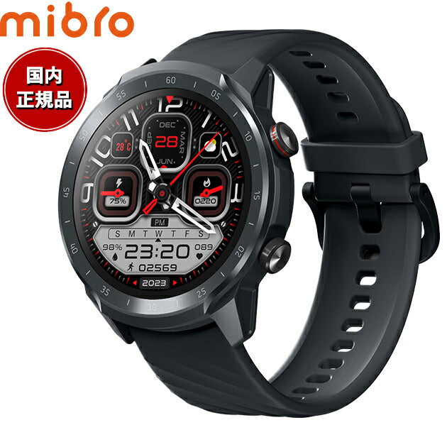 ミブロ Mibro スマートウォッチ Mibro Watch A2 SP380007-C01 腕時計