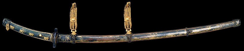 軍刀各部の名称 The name of each part of a Guntō