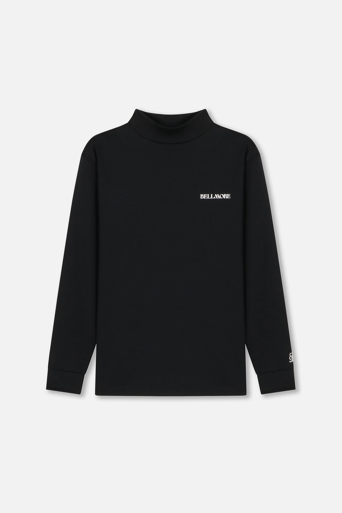MOCKNECK LS JERSEY - BLACK – BELLMORE