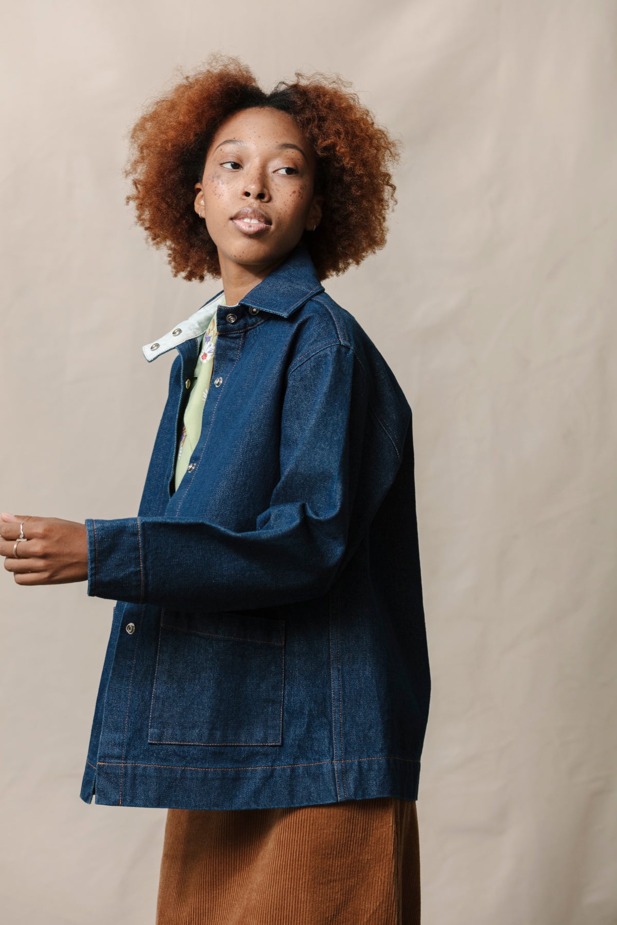 Ardmore Jacket - Dark Rinse – CARLEEN