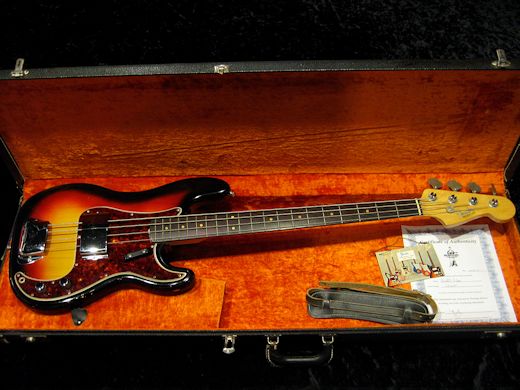 1964 Fender Precision Bass Sunburst - ヴィンテージギター買取り