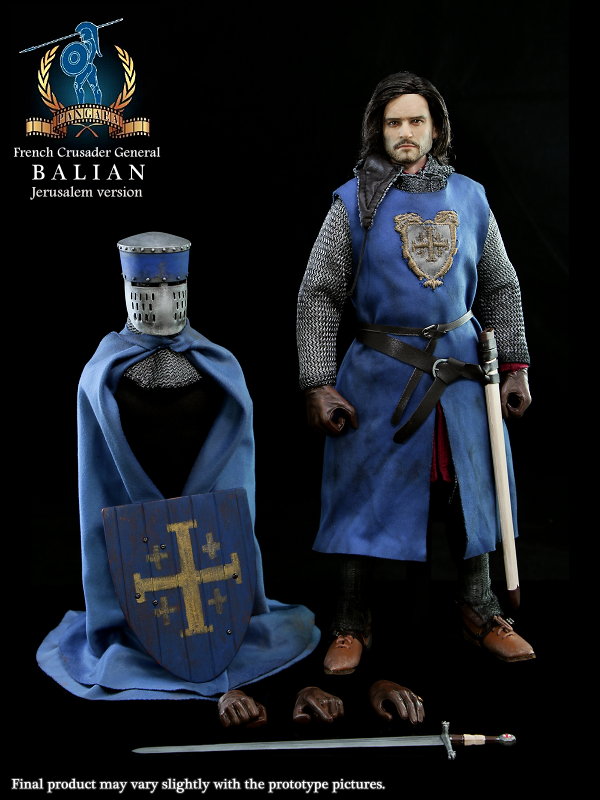 Pangaea Toy 1/6 French Crusader General Balian Jerusalem Ver