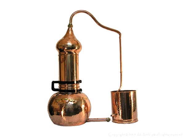 蒸留器 銅製蒸留器 アランビック 3．0L カラムタイプ 詳細情報