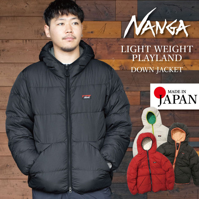 NANGA ナンガ LIGHT WEIGHT PLAYLAND DOWN JACKET ライトウェイト
