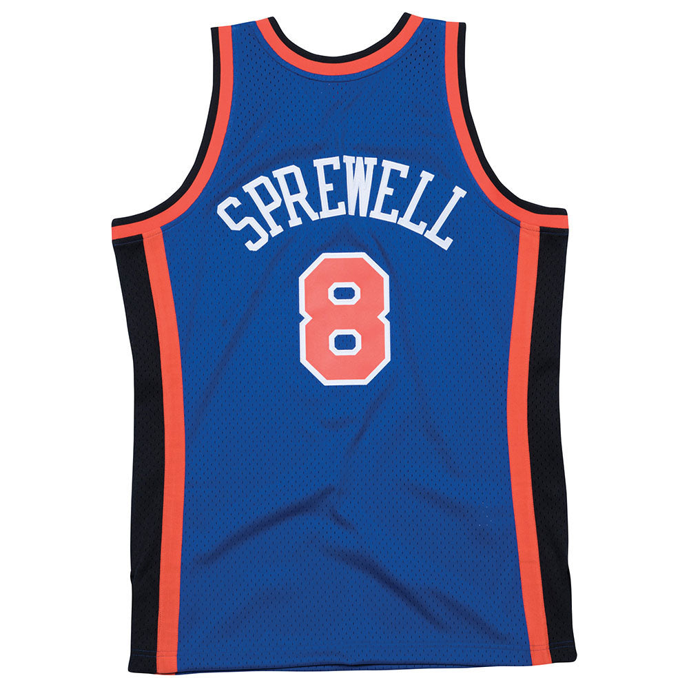 Latrell Sprewell Mitchell & Ness 98-99 Road Swingman Jersey – Shop