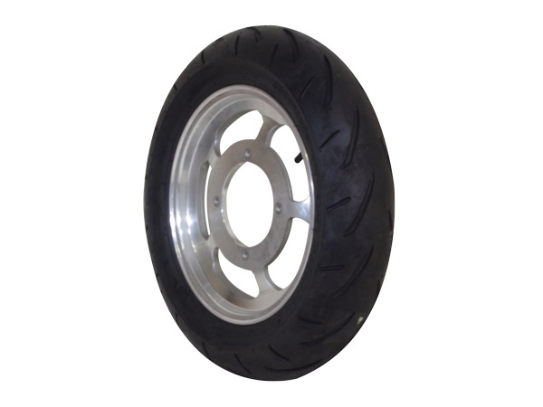 ジャイロキャノピー用 フロントアルミホイールタイヤセット