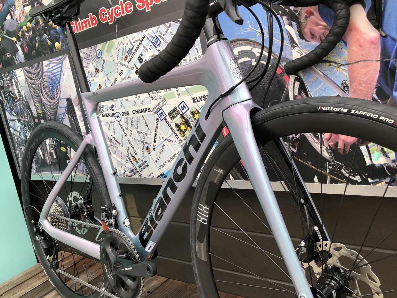 Bianchi ARIA DISC summertime dream ついに入荷しました！ | Climb