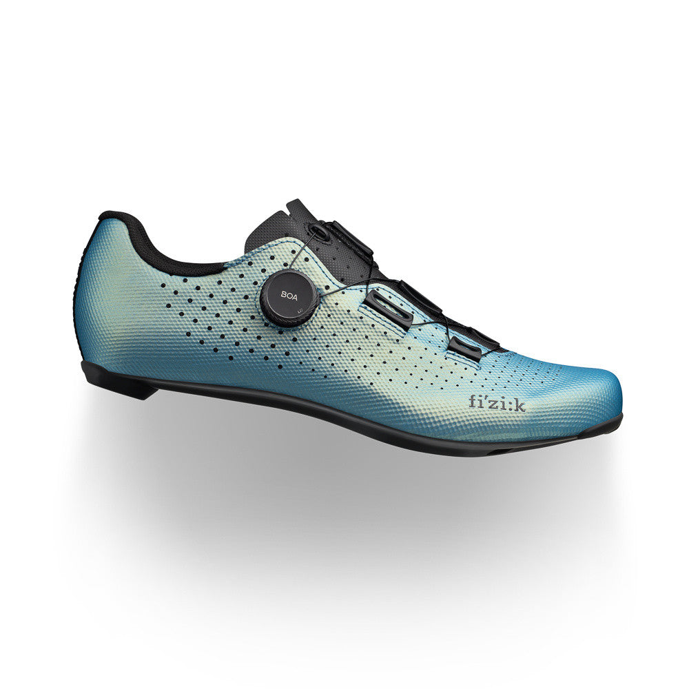 Tempo Decos Carbon Iridescent/Black - Carbon road bike shoes - Fizik