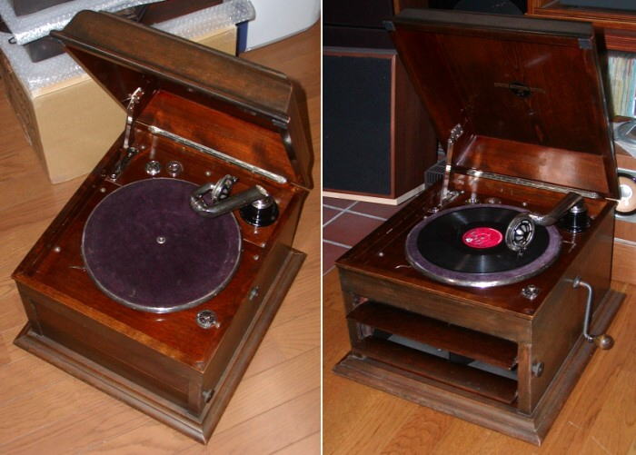 Columbia／No.115 卓上蓄音機