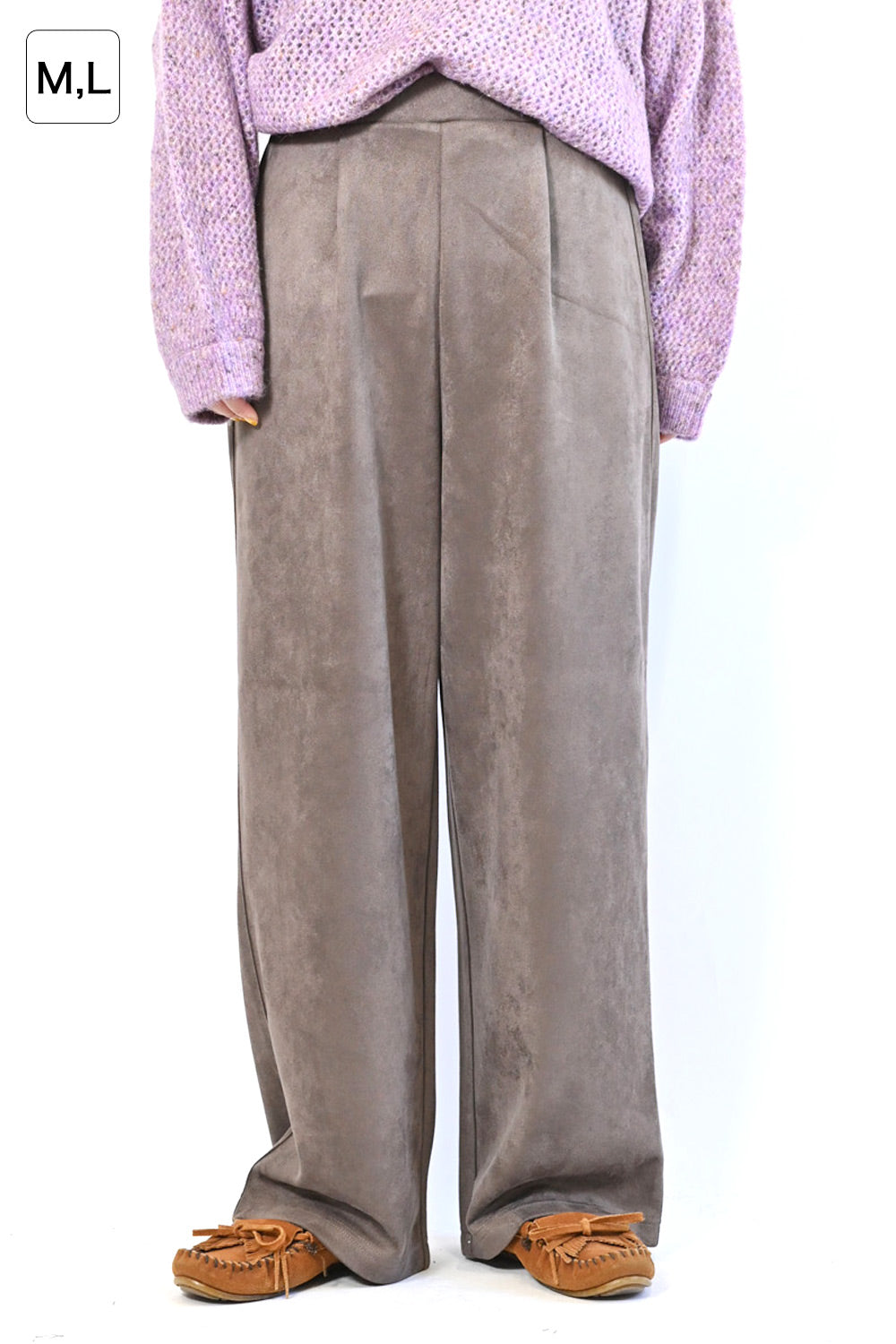 ≪SALE≫カットスウェードワイドパンツ – HEART MARKET