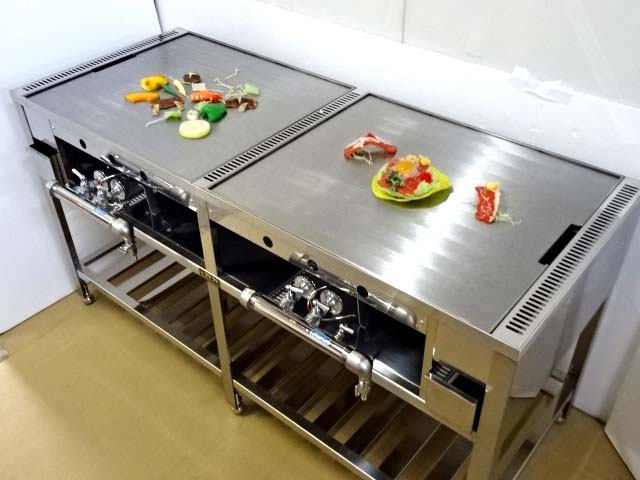 まーくん 鉄板焼き プロパンガスコンロ まーくん様専用 鉄板焼き