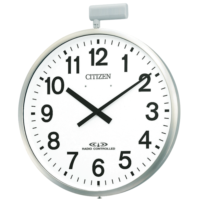CITIZE/シチズン 10年電池式・屋外用電波壁掛け時計パルウェーブ