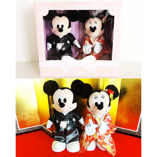 ぬいぐるみ【ブライダル和装ミッキー&ミニーBOX】をセットに追加する