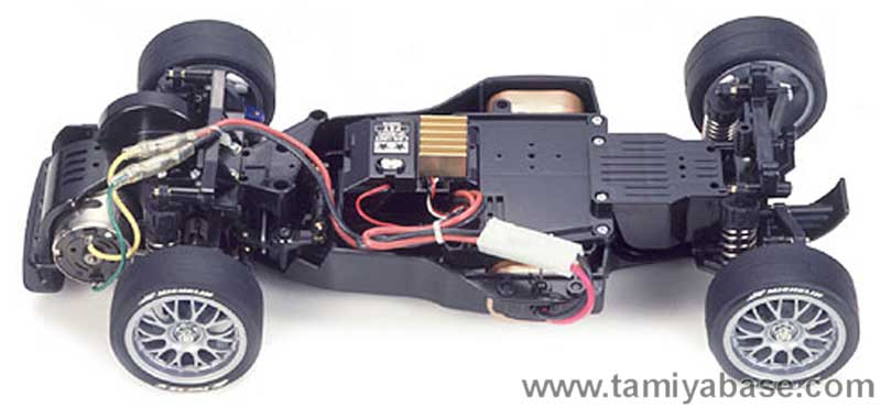 タミヤ ラジコン フォード モンデオ FF01 シャーシ ビンテージ