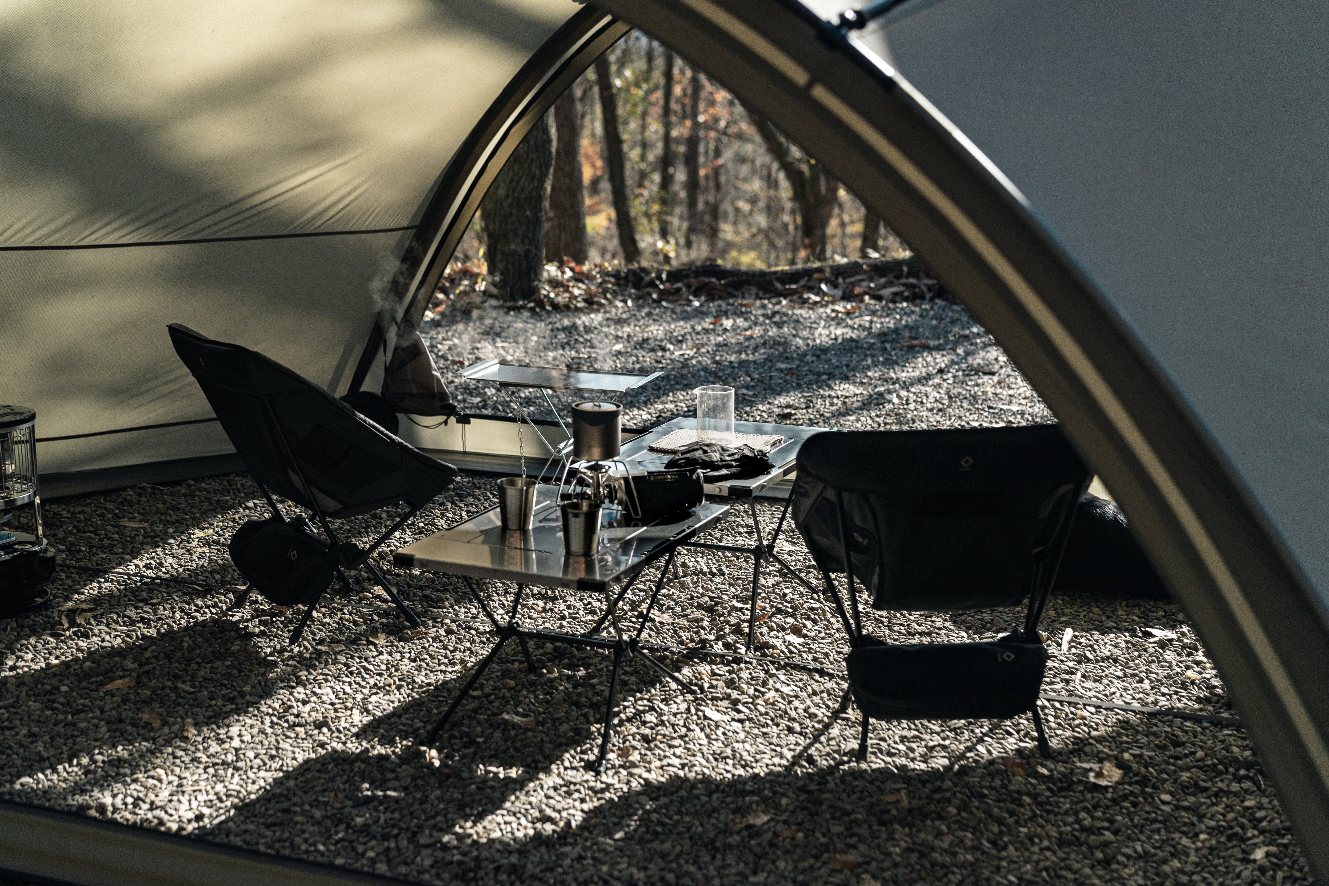 テーブル・チェア・ハンモック Tag.Scenery t/t + Burner plate + Leg