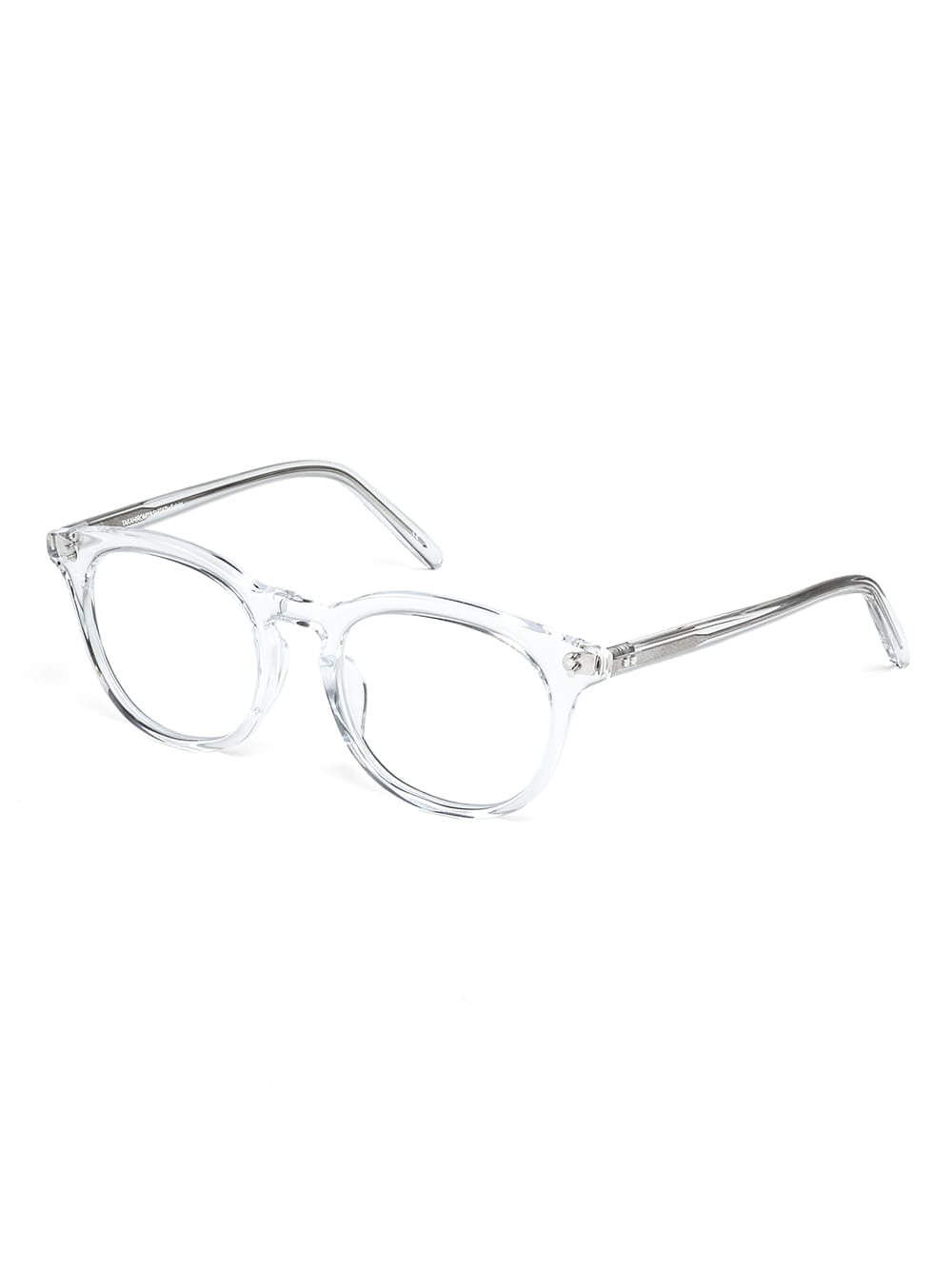 sa.0018AW25-clear x clearlens ジョン3 The Black-and-White Realism