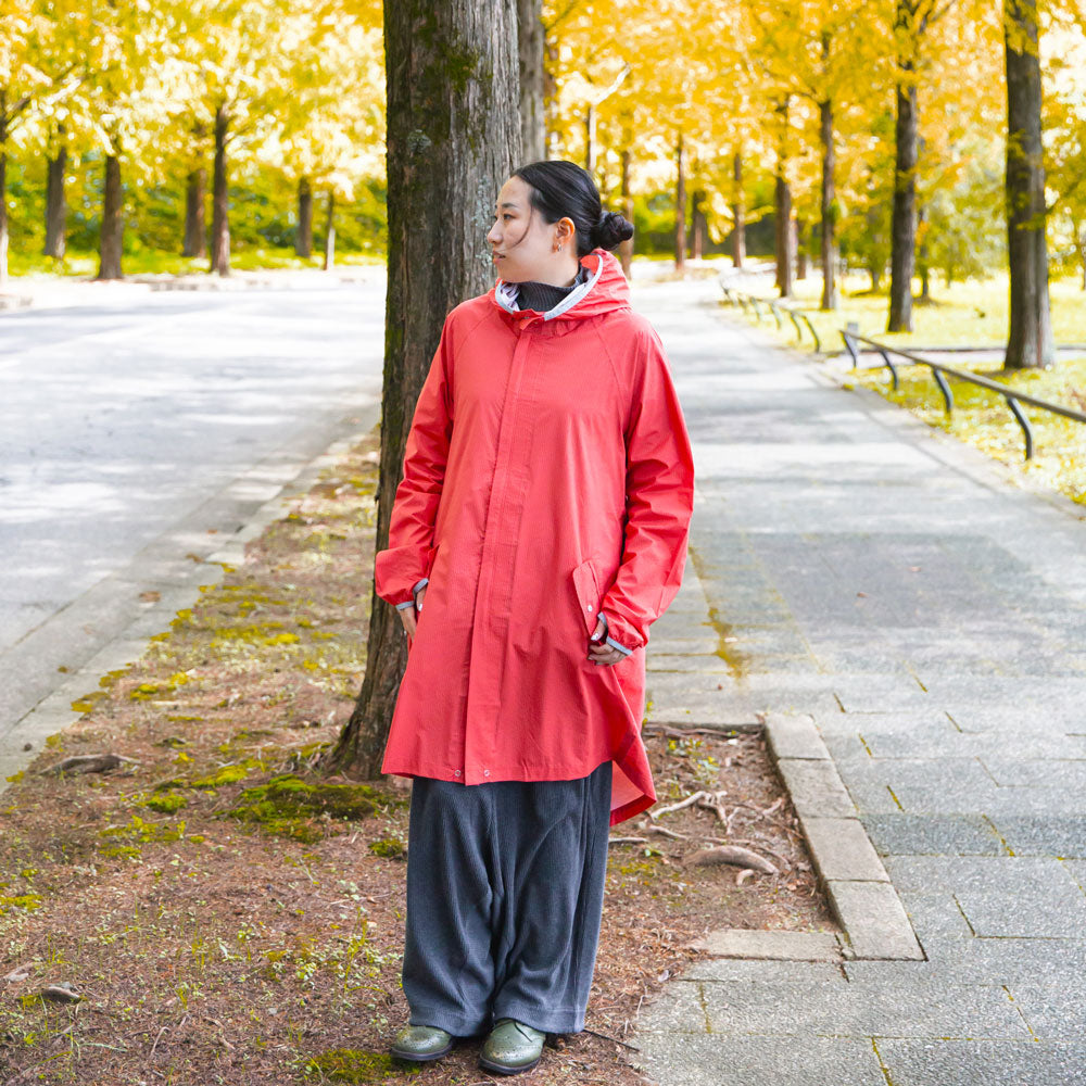 rosymonster・ウォータープルーフコート（赤）レインコート ロージー