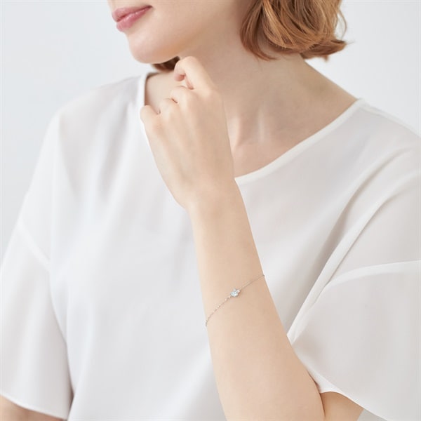 K10ホワイトゴールド ブレスレット | 152426133201 | 【公式】Canal4