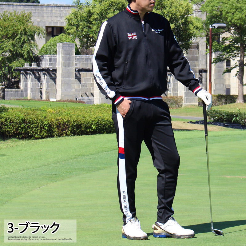 GIORNO SEVEN ジョルノセブン ロゴ刺繍 セットアップ 上下セット