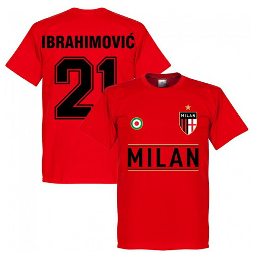 ACミラン IBRAHIMOVIĆ 21番 シャツ Mサイズ IBRAHIMOVIĆ