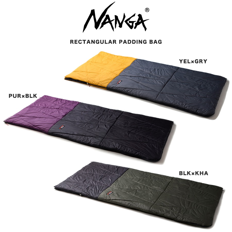 楽天市場】NANGA ナンガ 化繊シュラフ RECTANGULAR PADDING BAG