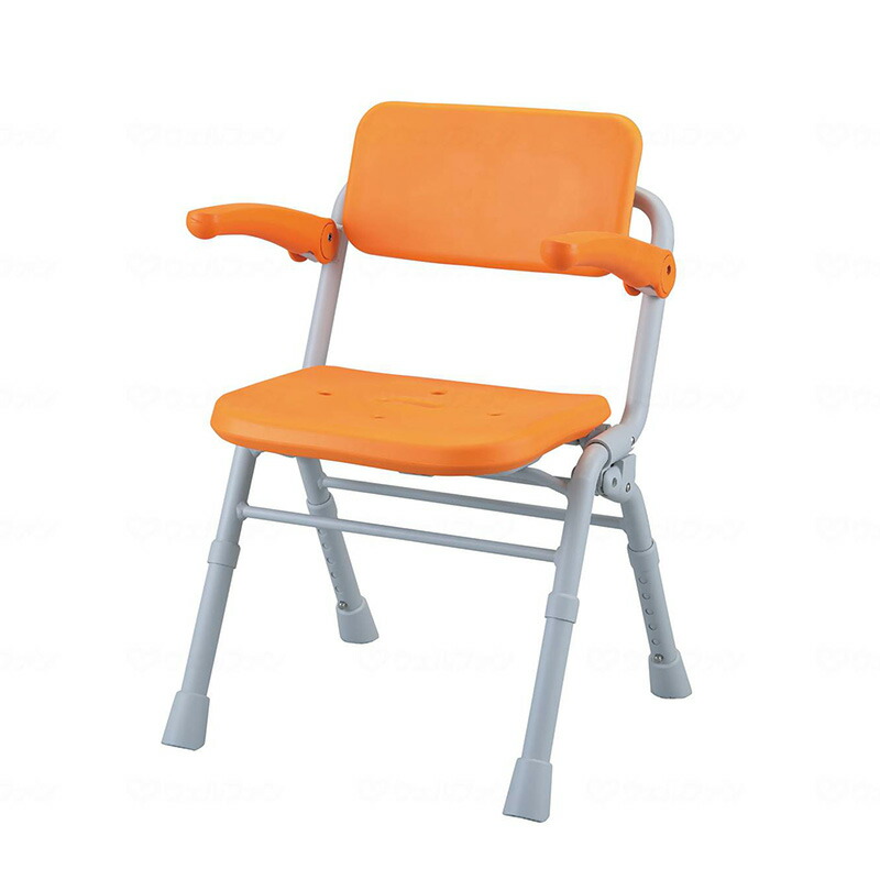 楽天市場】折りたたみ式 シャワーチェア コンパクト SP ひじ掛け付き