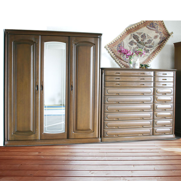 楽天市場】ワイドチェスト のみ 右側 左側の洋服タンスは別売り 婚礼