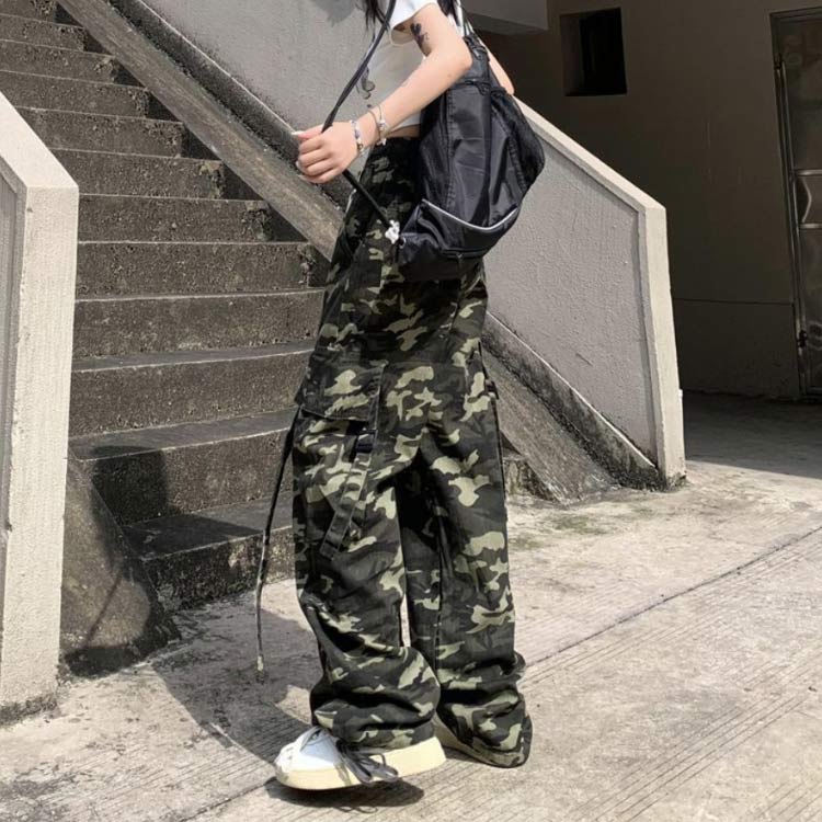 楽天市場】カモフラージュ柄 クロップドパンツ HIPHOP ダンスパンツ