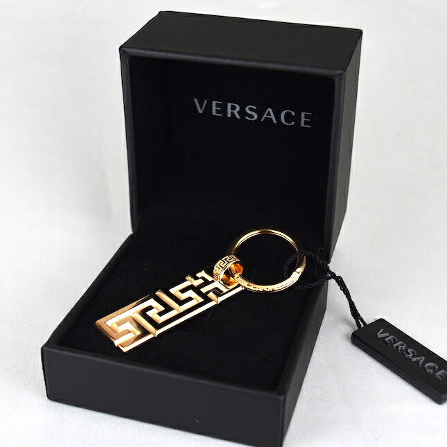 楽天市場】ヴェルサーチ VERSACE キーリング メンズ ブランド シルバー