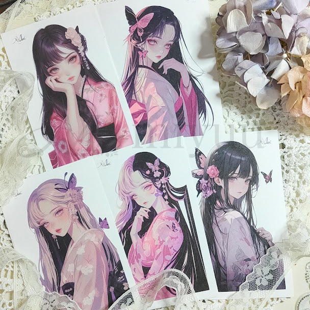 楽天市場】女の子シール 人 コラージュ 女の子 コラージュシール