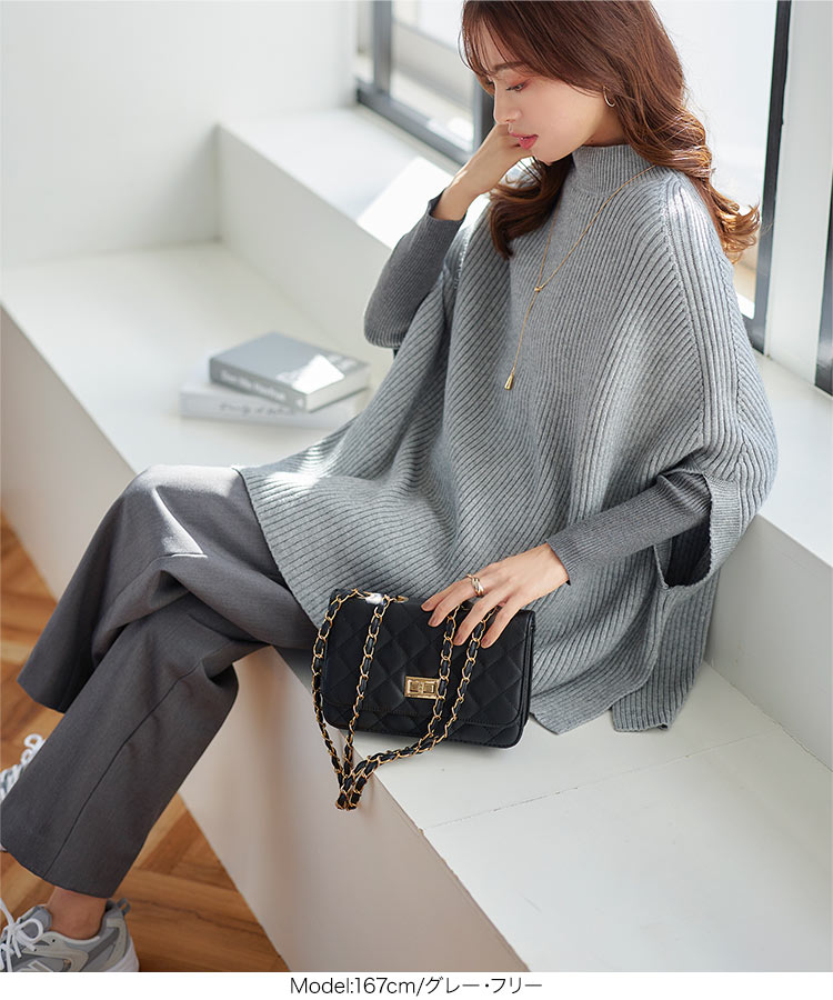 楽天市場】≪ 特別セール ≫ 送料無料！ ニット ポンチョ レディース