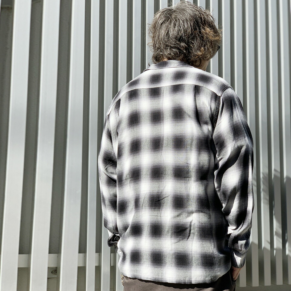 楽天市場】全2色 タウンクラフト TOWNCRAFT オンブレチェックシャツ