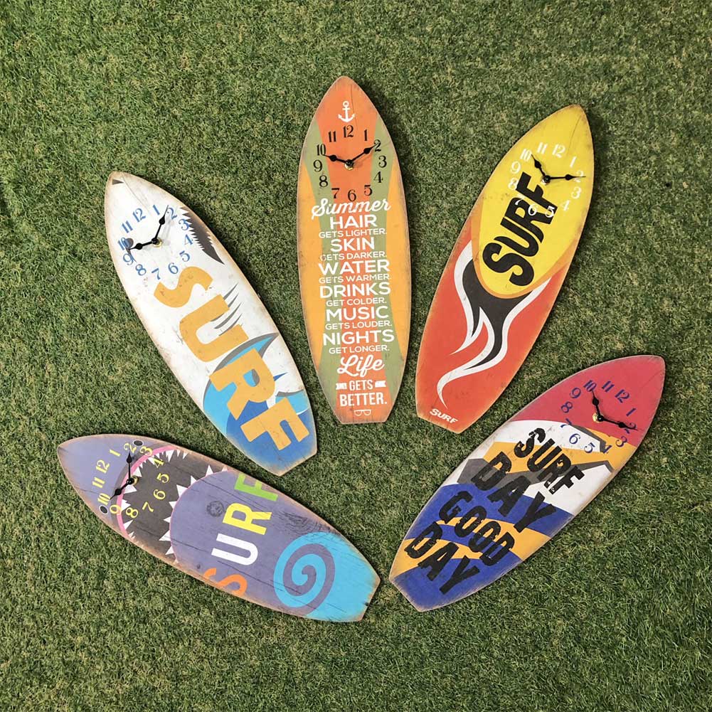 楽天市場】【マラソン ポイント 最大 33倍】 サーフボードクロック