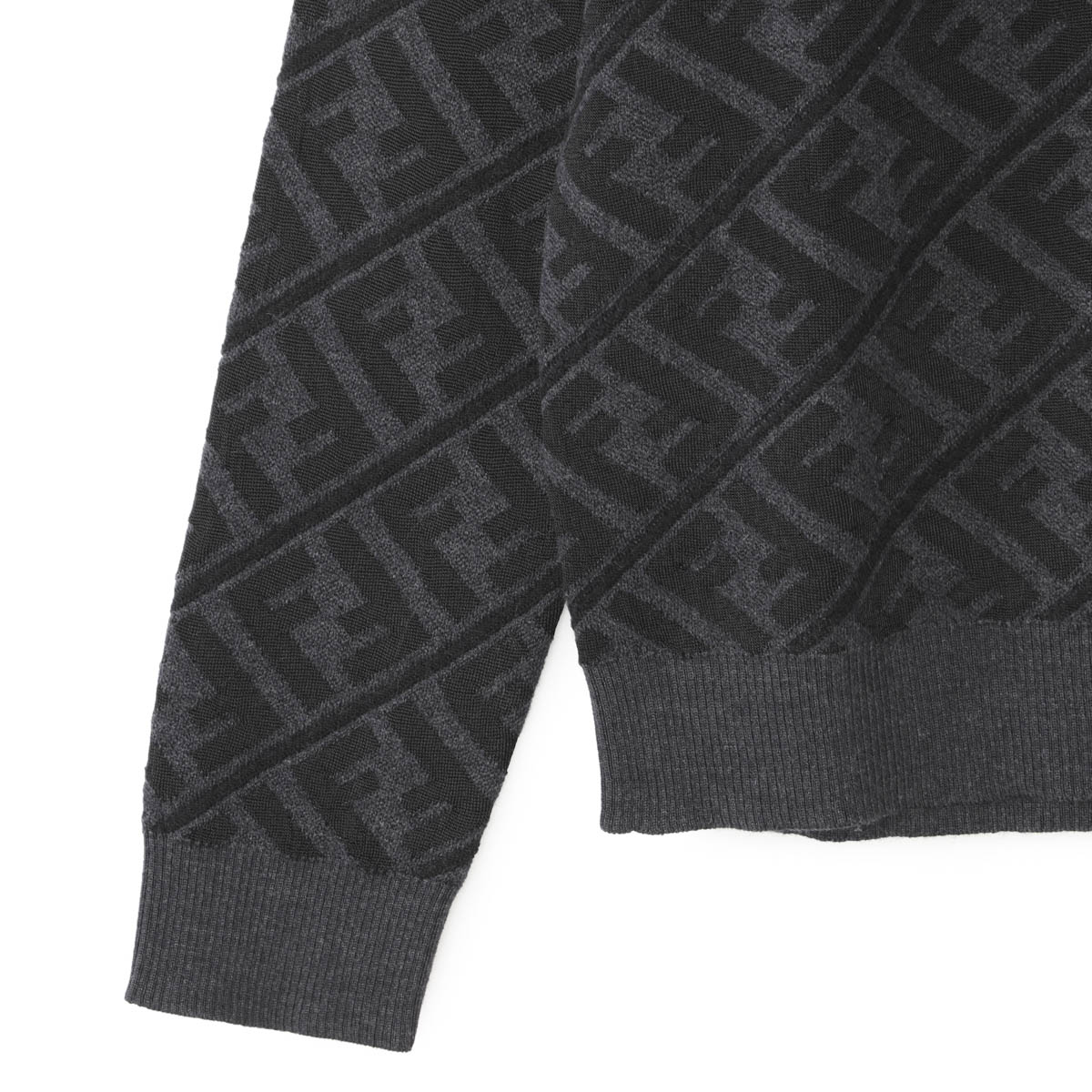 楽天市場】フェンディ FENDI クルーネックニット セーター ブラック