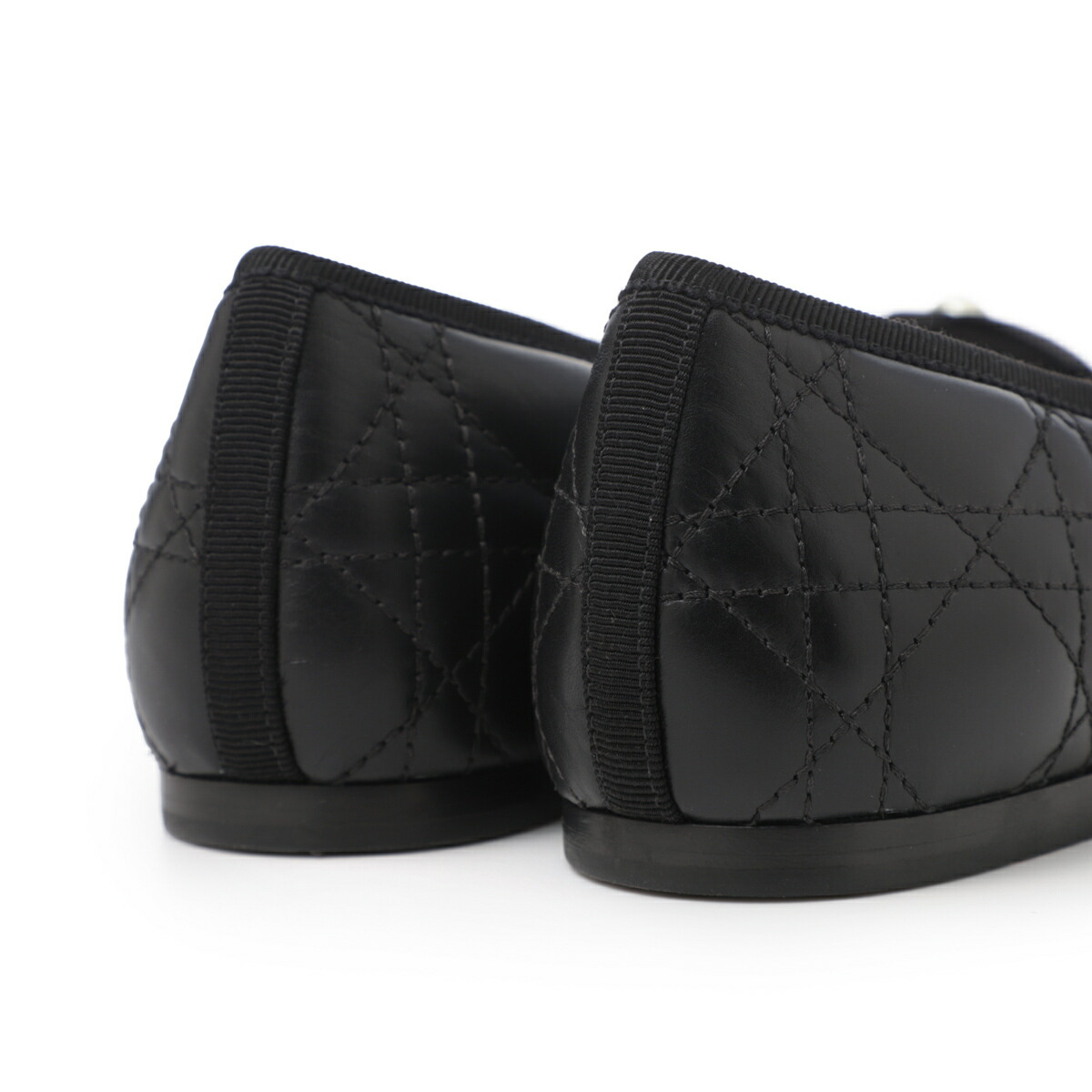 楽天市場】ディオール DIOR バレエシューズ フラットシューズ ブラック