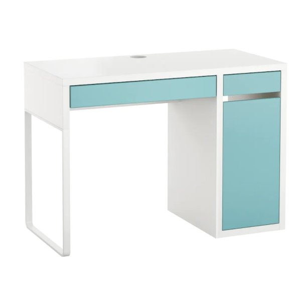 楽天市場】IKEAイケアMICKEミッケ デスク105x50cm ホワイトライト