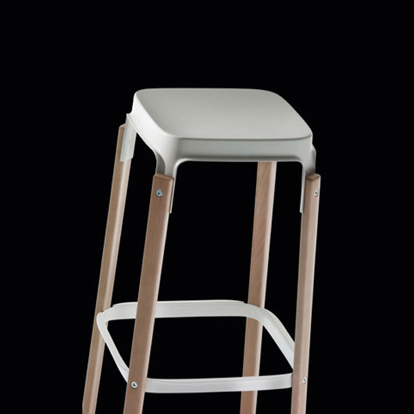 楽天市場】マジス カウンターチェア STEELWOOD STOOL スティールウッド