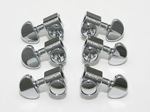 楽天市場】GROVER ギターペグ グローバーペグ 6個セット クローム 102