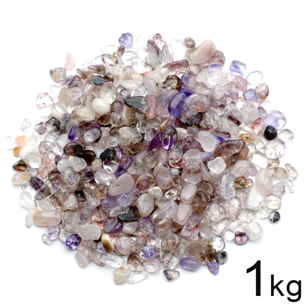 楽天市場】スーパーセブン さざれ石 1kg まとめ売り お得 本物 小粒 他