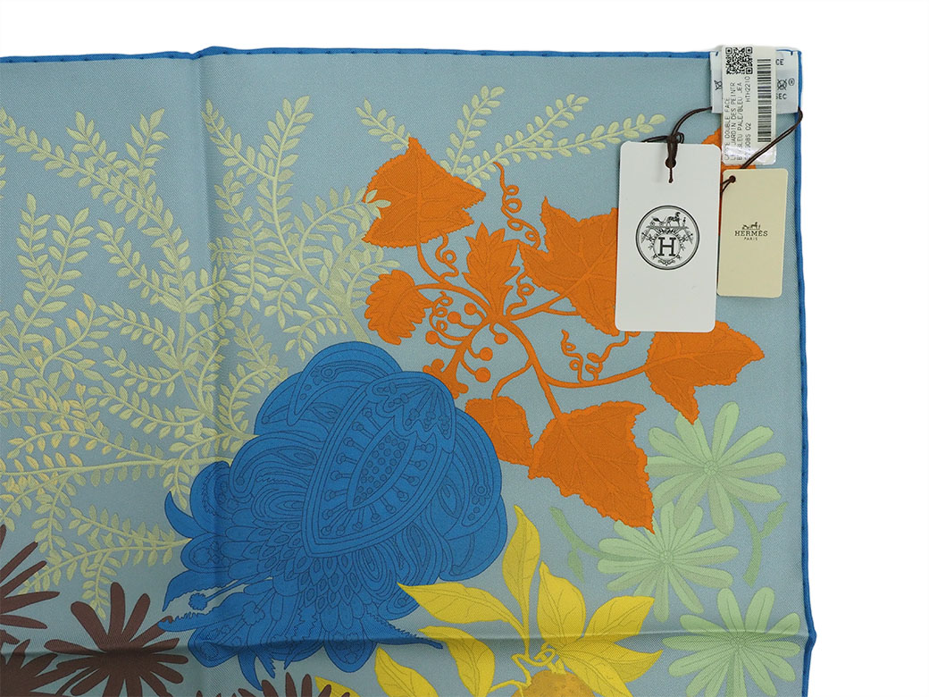 Hermès 画家たちの庭カレスカーフダブルフェイスアラン新品