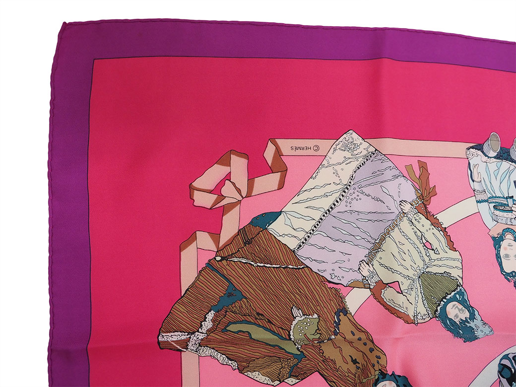 楽天市場】エルメス HERMES スカーフ カレ 90 カレ90 中古 ハロー