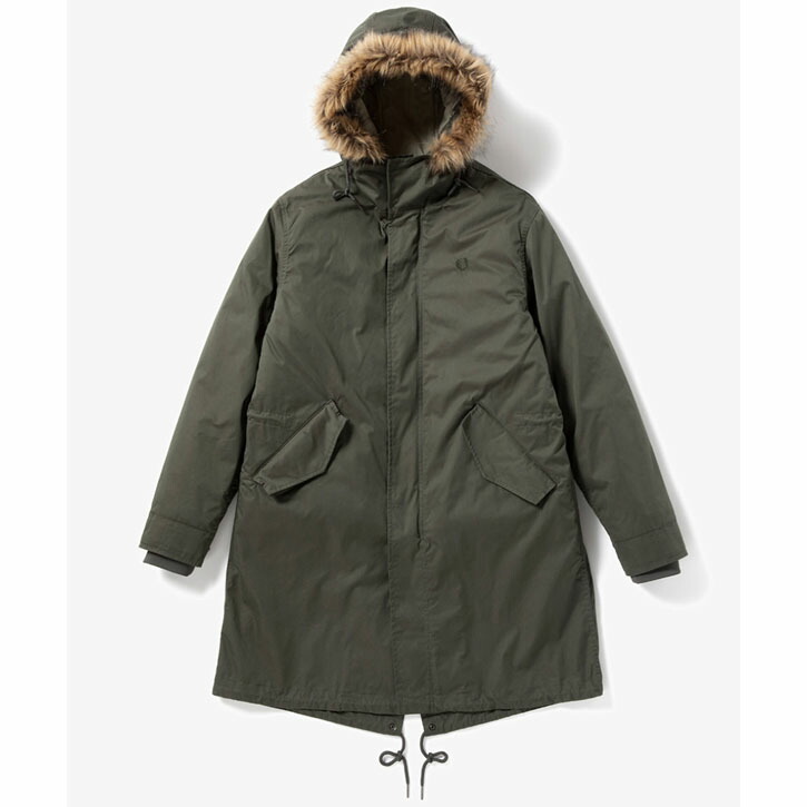 楽天市場】FRED PERRY ZIP IN LINER FISHTAIL PARKA J6504 フレッド