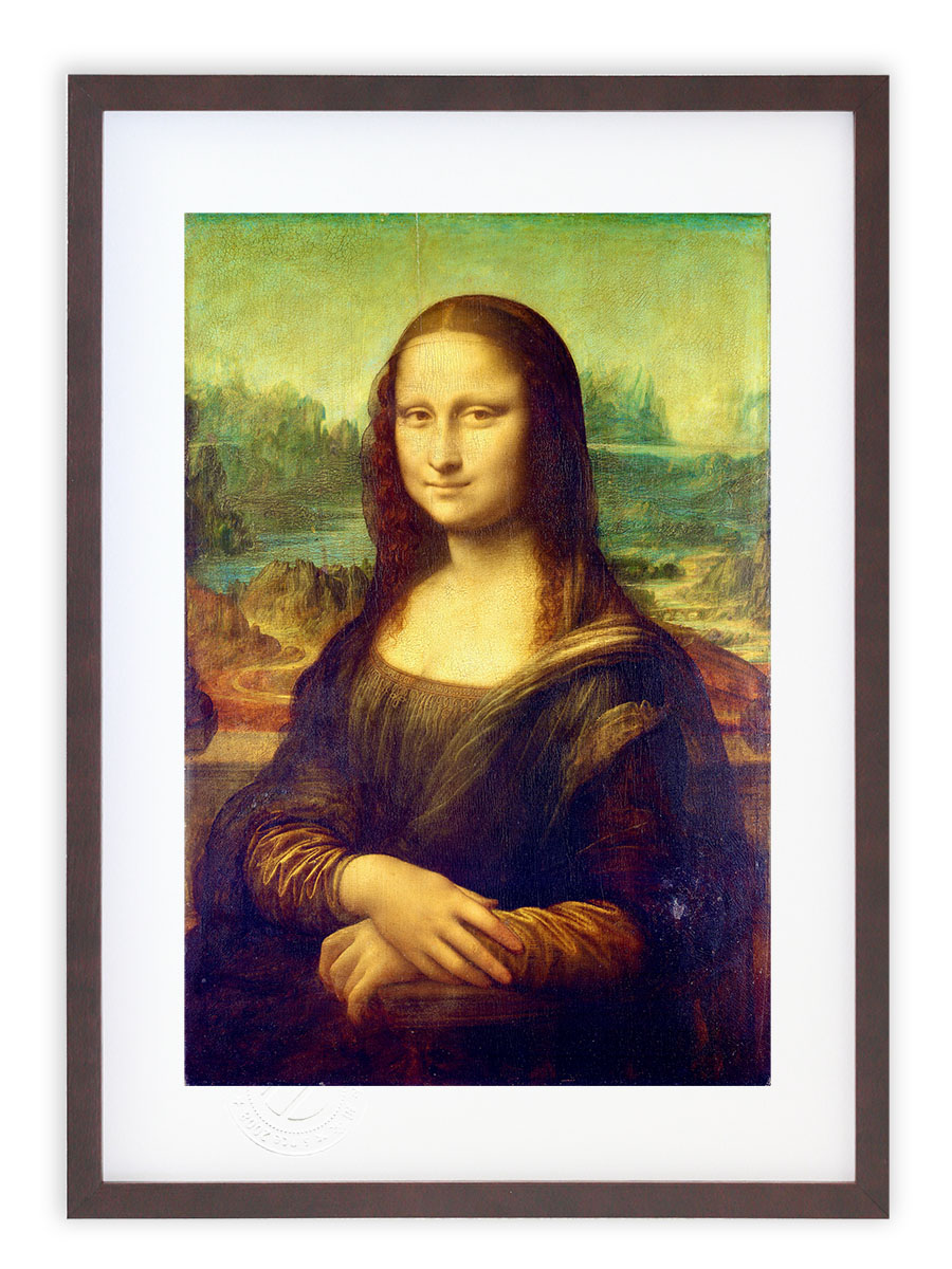 楽天市場】版画 絵画 名画 モナ・リザ(1503-1507) レオナルド・ダ