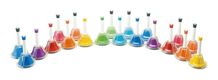 お*ぺ様 キョーリツ ベルコーラス マルチカラー M20音ハンドベル MB-20