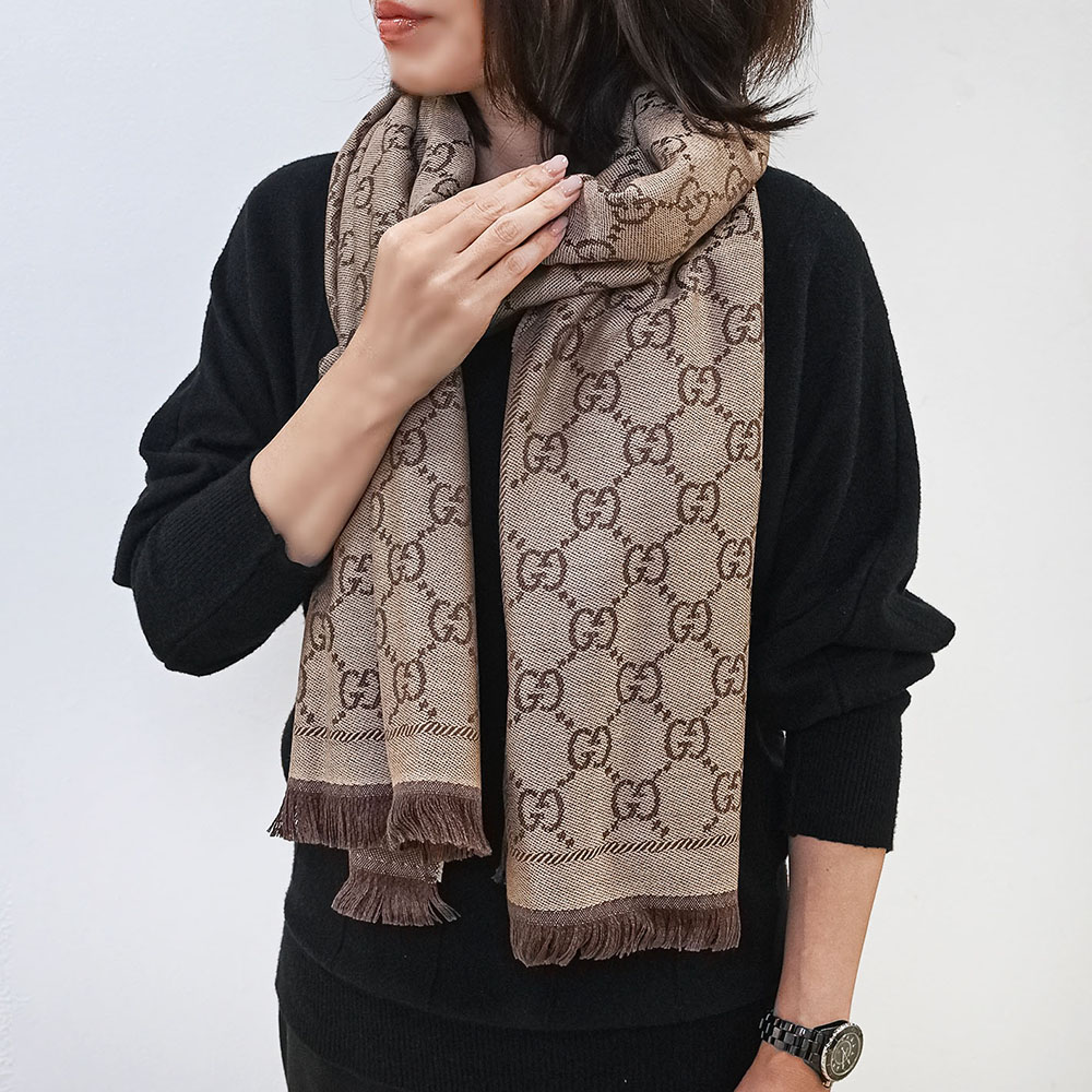 楽天市場】【名入れ可有料】グッチ GUCCI ストール マフラー メンズ