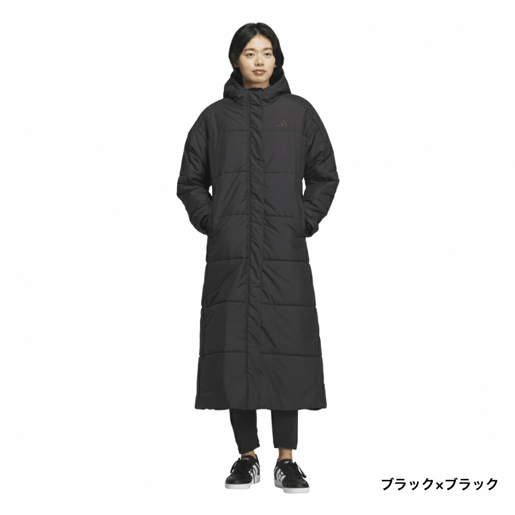 楽天市場】アディダス レディース ベンチコート PADロングコート SX613