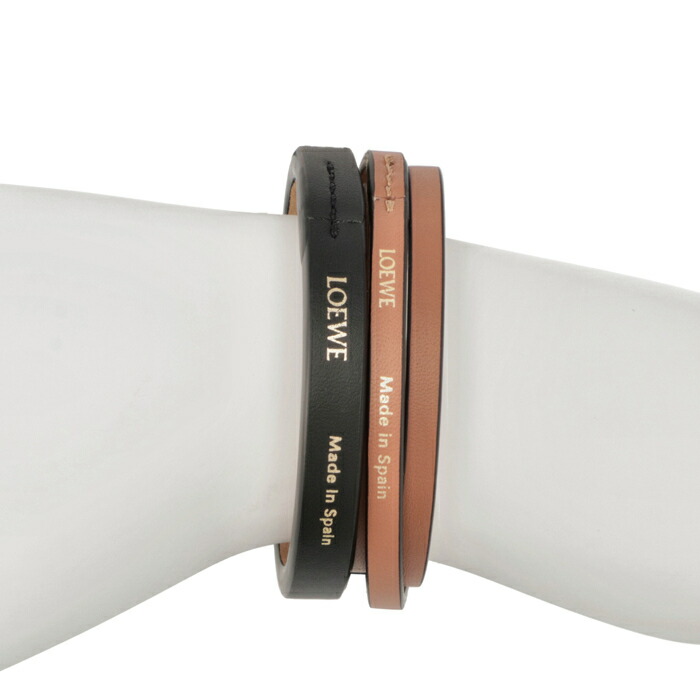 楽天市場】ロエベ LOEWE ブレスレット ダブル バングル セット