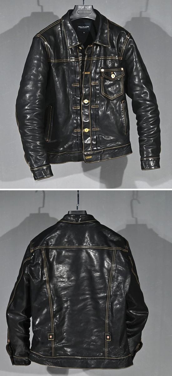 楽天市場】少量生産 革ジャン本革 馬革 ホースハイドメンズ レザー