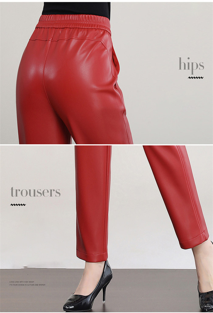 楽天市場】【時間限定10%OFF】レザーパンツ レディース ラムレザー